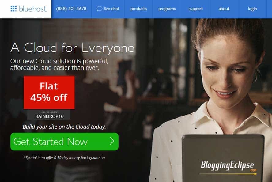 Bluehost india Cloud review