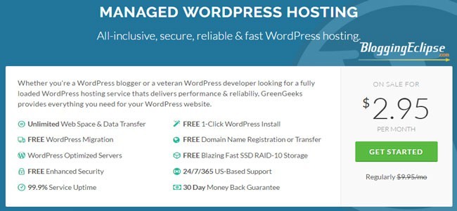 greenGeeks-WordPress-Hosting-plan