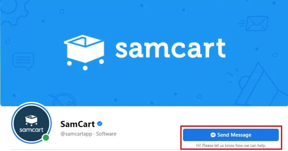 Samcart Facebook Group